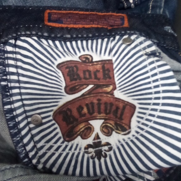 Rock Revival Women's 26 Bootcut Holly Embellished Embroidered NWT - Picture 8 of 13